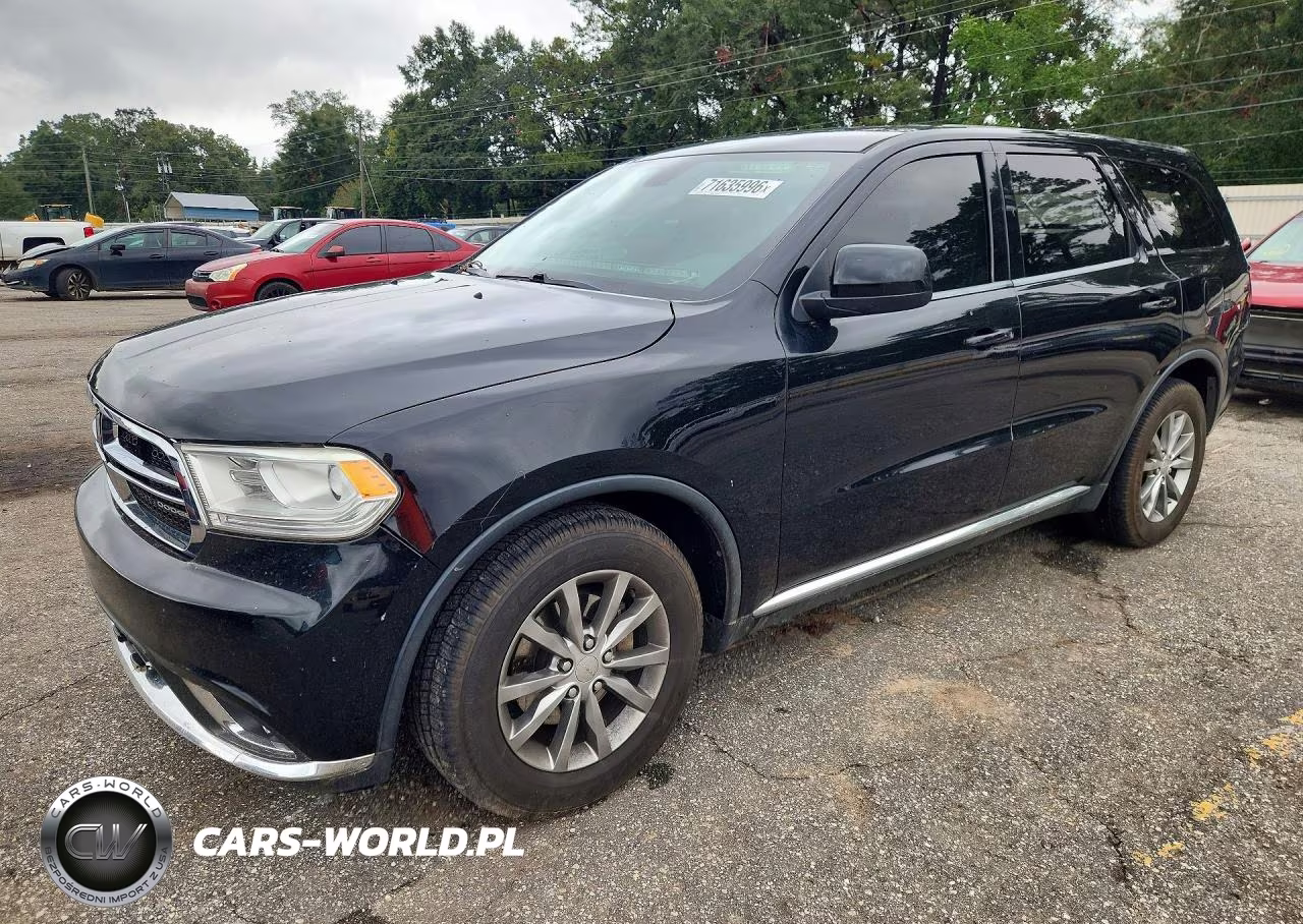 2017 Dodge Durango Sxt VIN:1C4RDHAG4HC763591 - 1