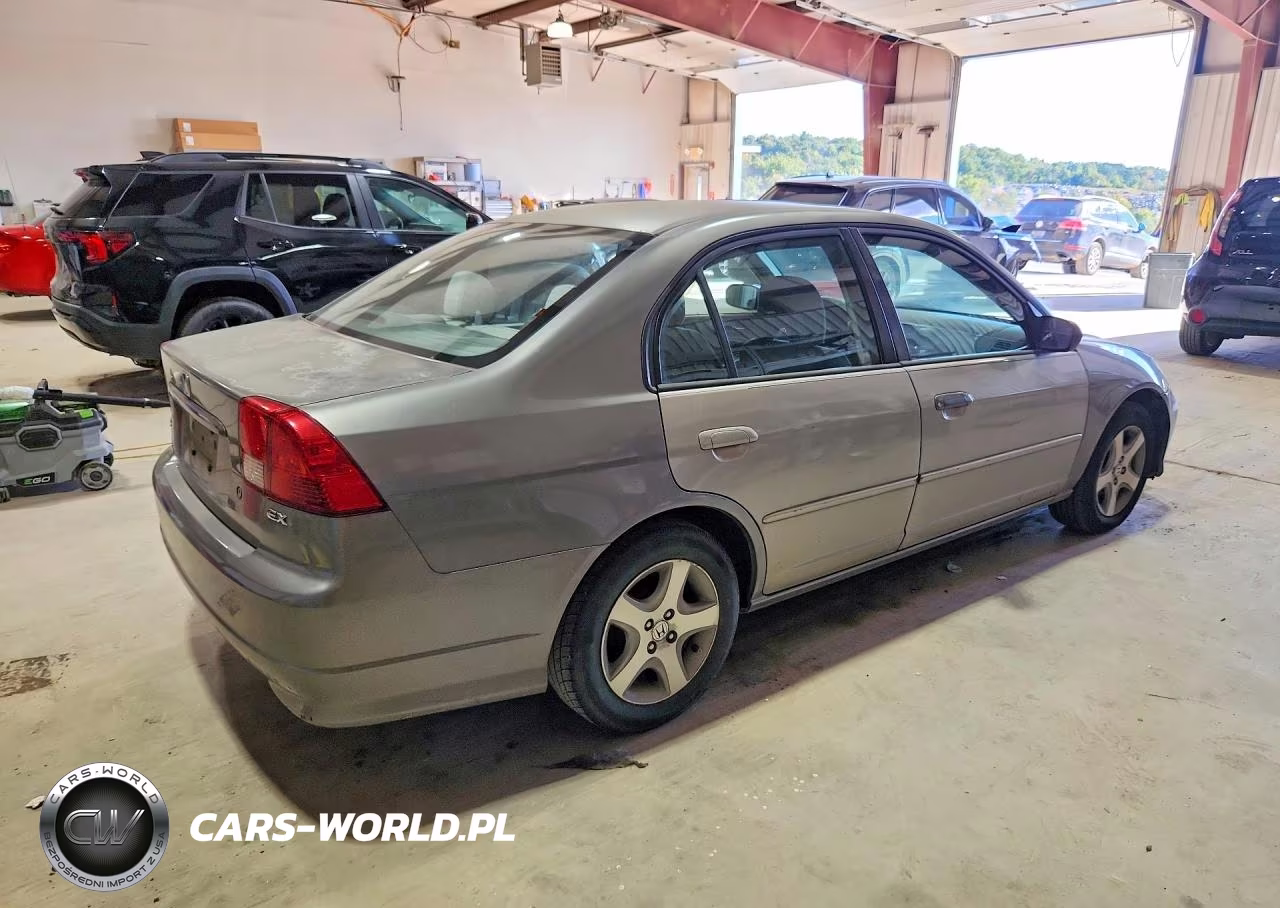 2005 Honda Civic Ex VIN:2HGES25875H519948 - 3