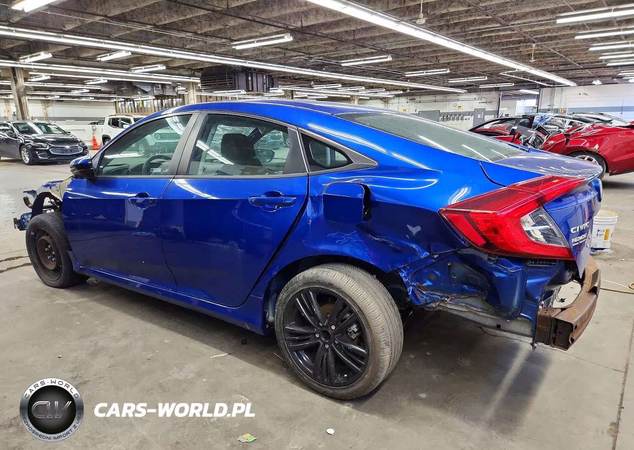 2018 Honda Civic Lx VIN:19XFC2F54JE030899 - 2