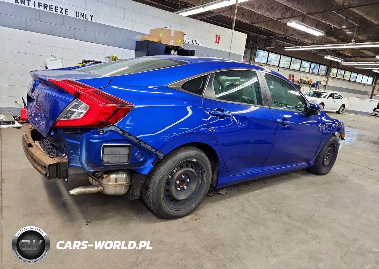 2018 Honda Civic Lx VIN:19XFC2F54JE030899 - 3