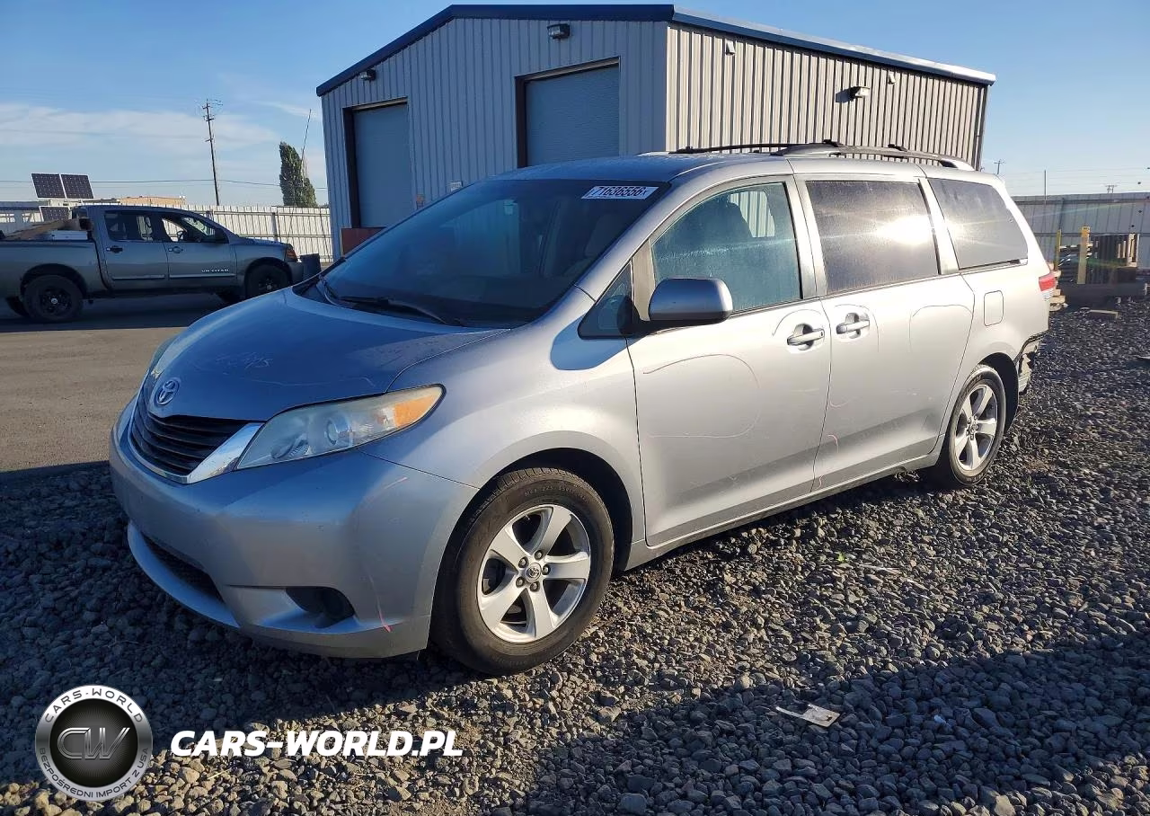 2011 Toyota Sienna Le VIN:5TDKK3DC7BS170350 - 1