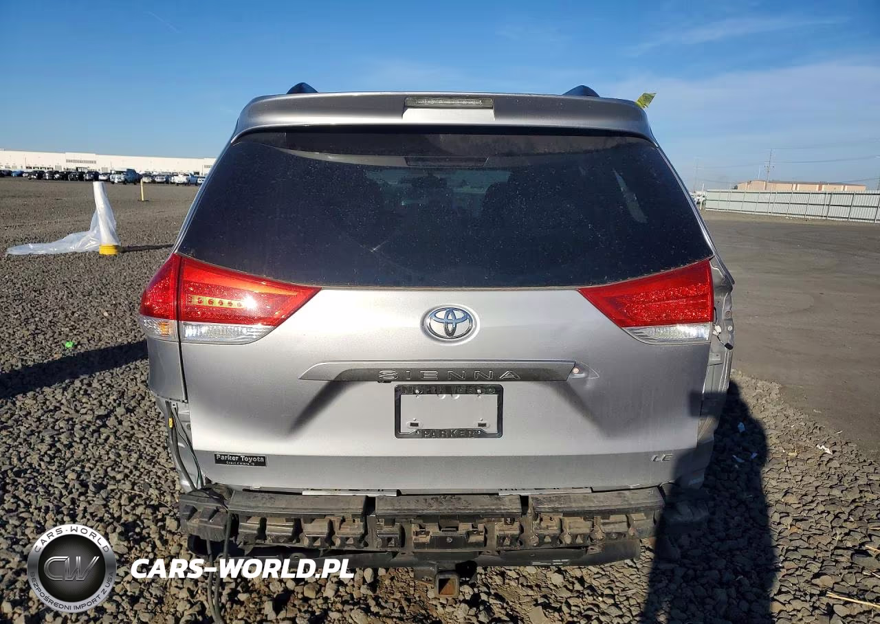 2011 Toyota Sienna Le VIN:5TDKK3DC7BS170350 - 6