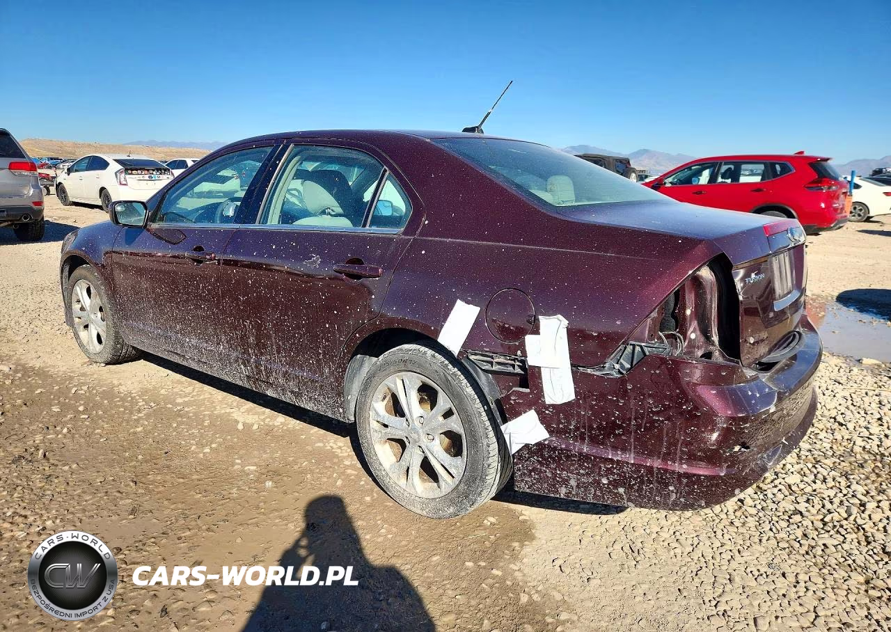 2012 Ford Fusion Se VIN:3FAHP0HA1CR367947 - 2