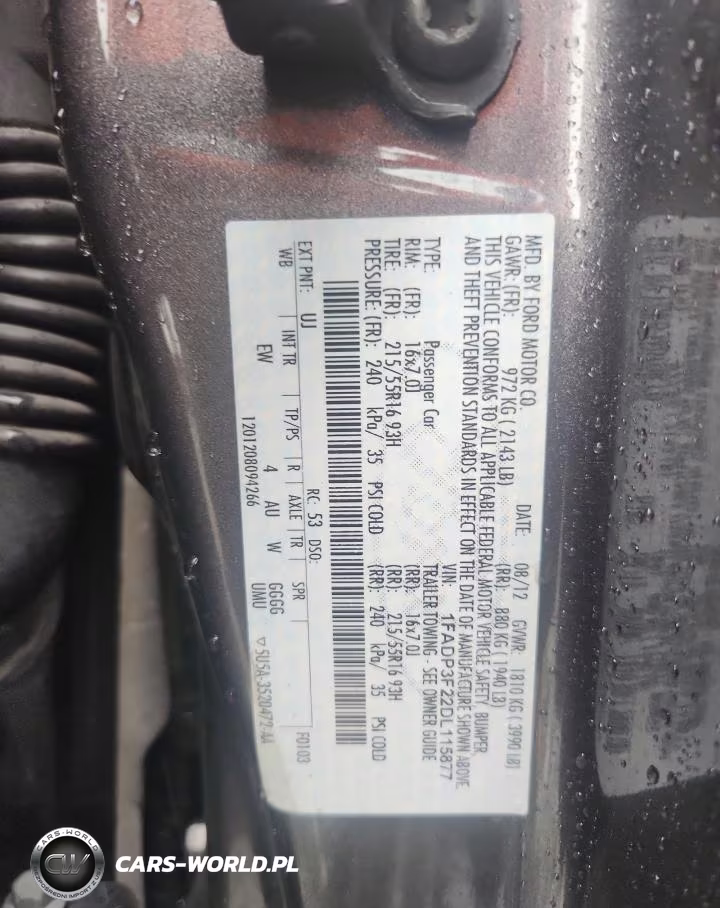 2013 Ford Focus Se VIN:1FADP3F22DL115877 - 12