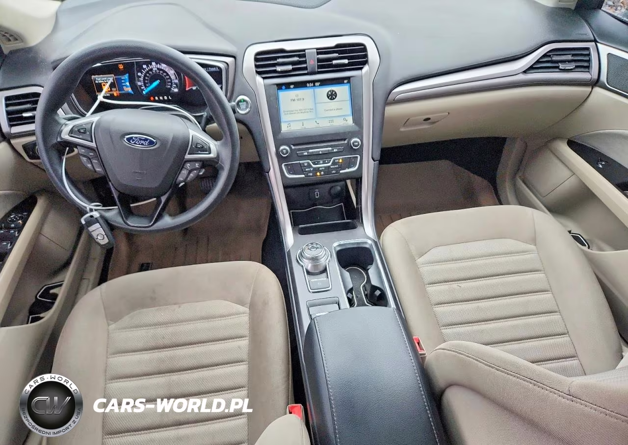2017 Ford Fusion Se VIN:3FA6P0H75HR391896 - 8