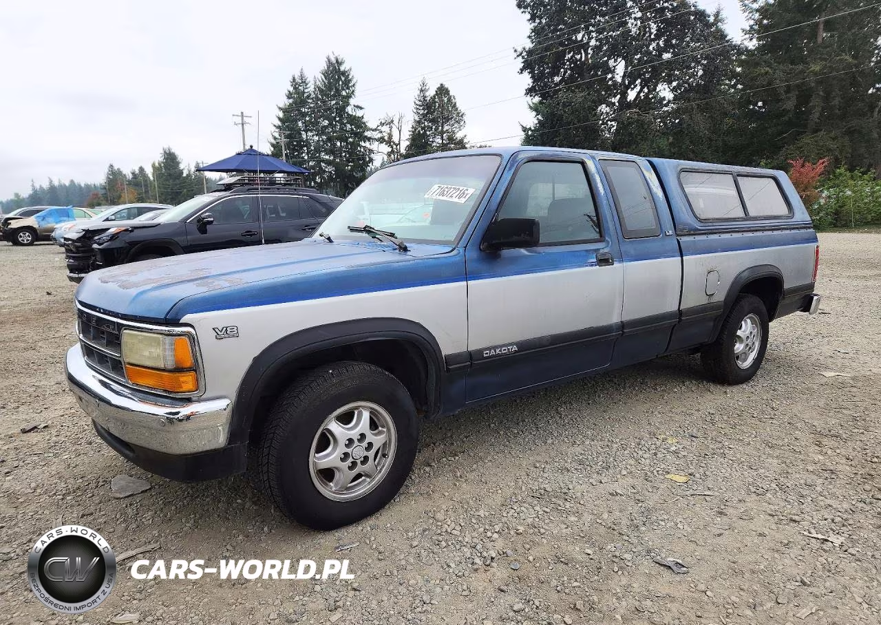 1991 Dodge Dakota VIN:1B7GL23Y0MS261058 - 1