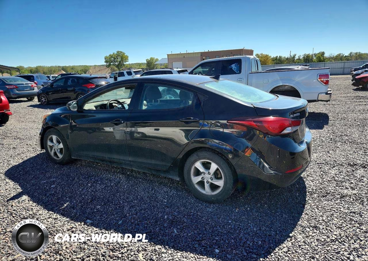 2015 Hyundai Elantra Se VIN:5NPDH4AE6FH638728 - 2