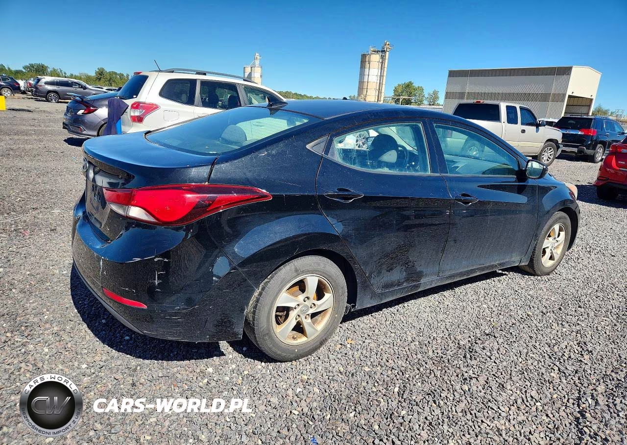 2015 Hyundai Elantra Se VIN:5NPDH4AE6FH638728 - 3