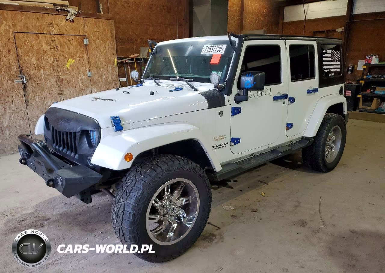 2015 Jeep Wrangler Unlimited Sahara VIN:1C4HJWEG5FL621671 - 1