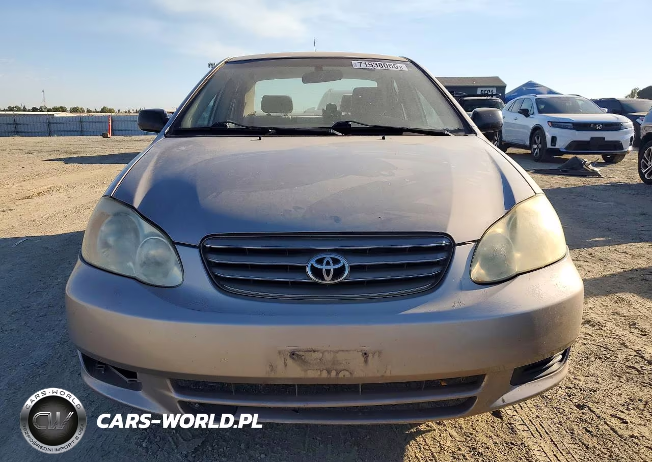 2003 Toyota Corolla Ce VIN:1NXBR32E93Z066662 - 5