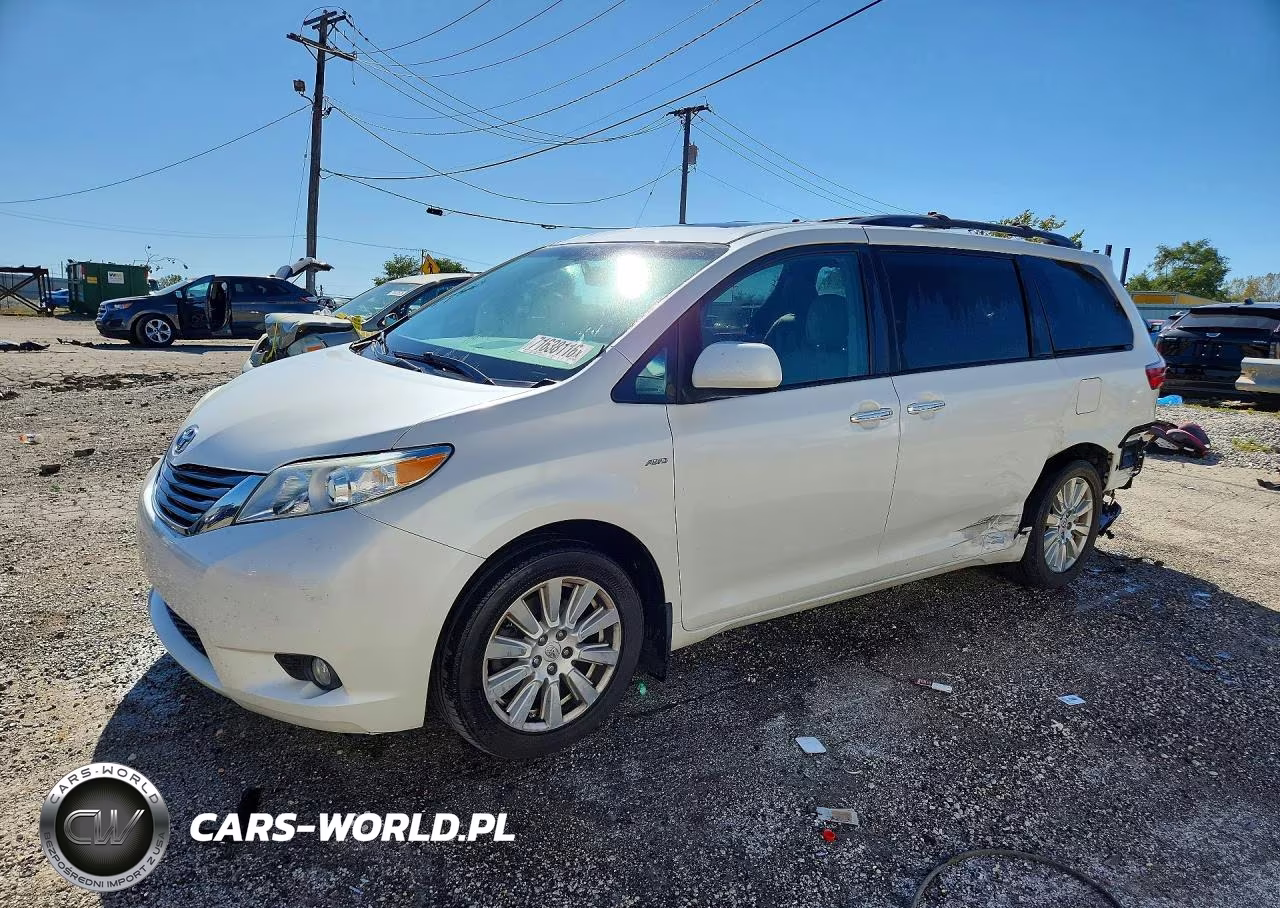 2017 Toyota Sienna Xle Premium 7-Passenger