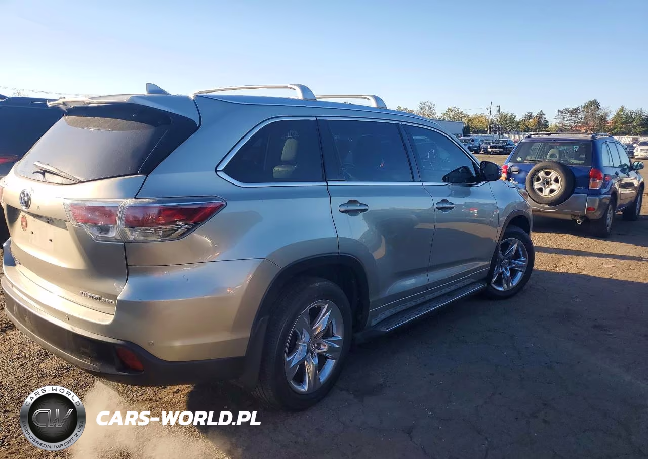 2014 Toyota Highlander Limited VIN:5TDDKRFH5ES035411 - 3