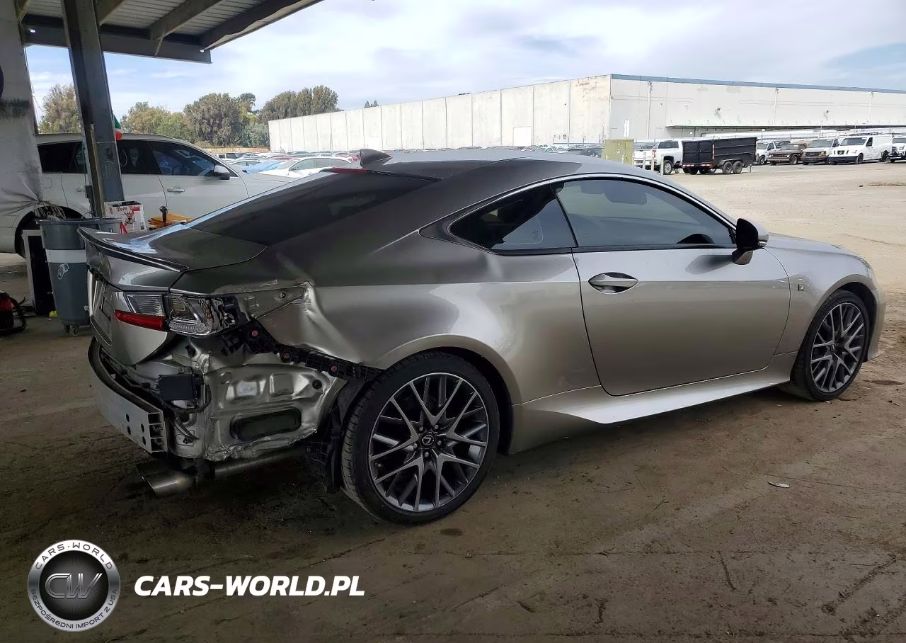 2016 Lexus Rc 350 VIN:JTHHE5BCXG5014363 - 3