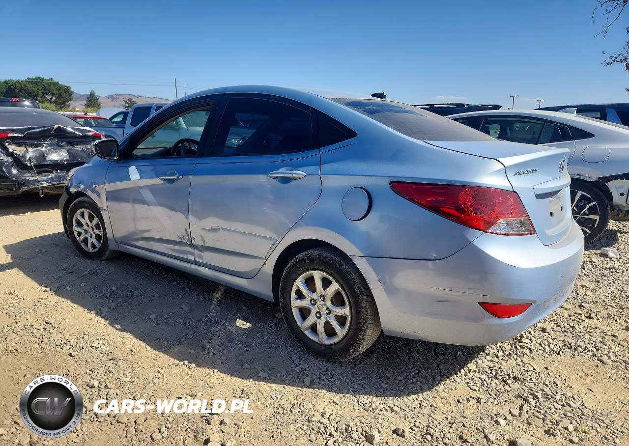 2013 Hyundai Accent Gls VIN:KMHCT4AE7DU312364 - 2