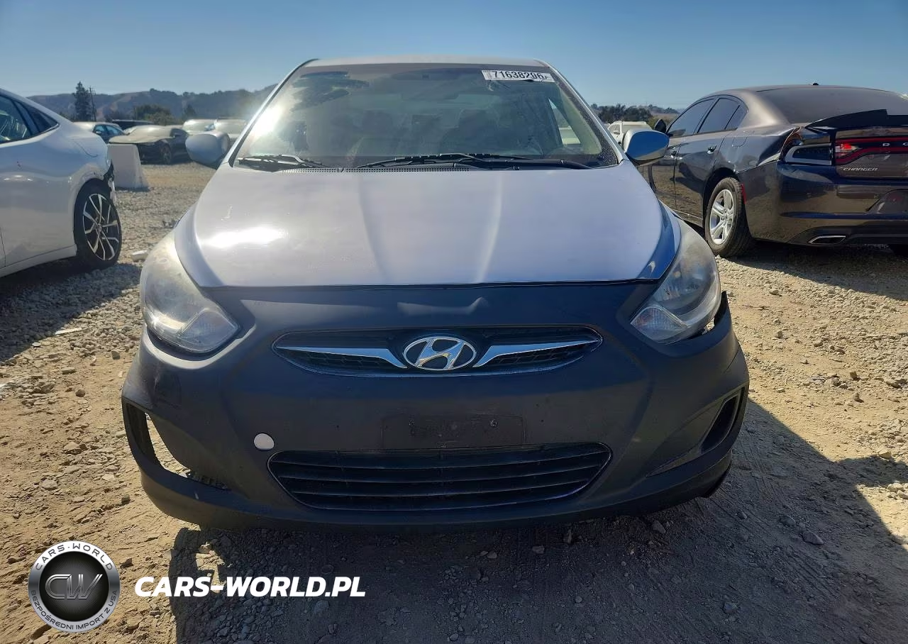 2013 Hyundai Accent Gls VIN:KMHCT4AE7DU312364 - 5