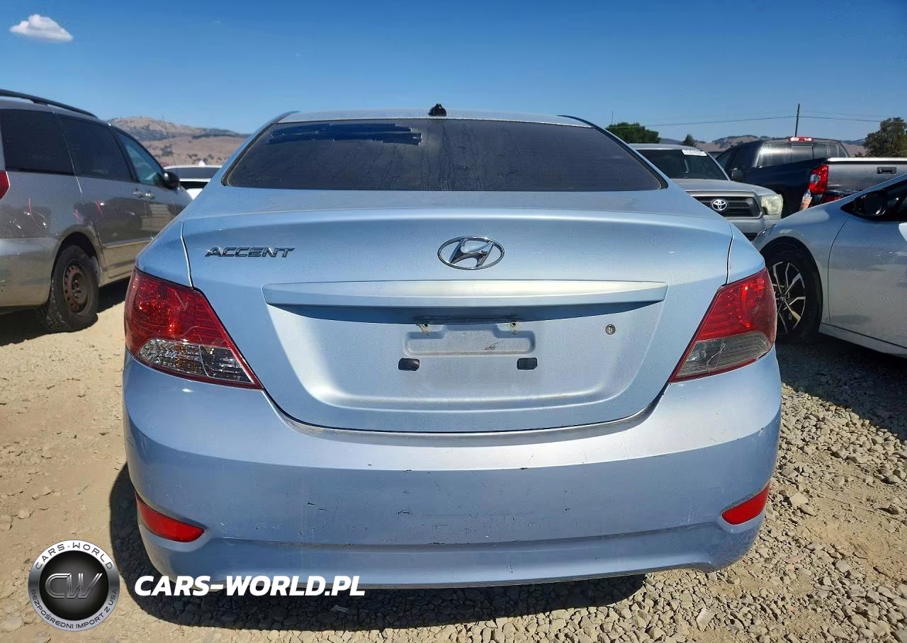 2013 Hyundai Accent Gls VIN:KMHCT4AE7DU312364 - 6