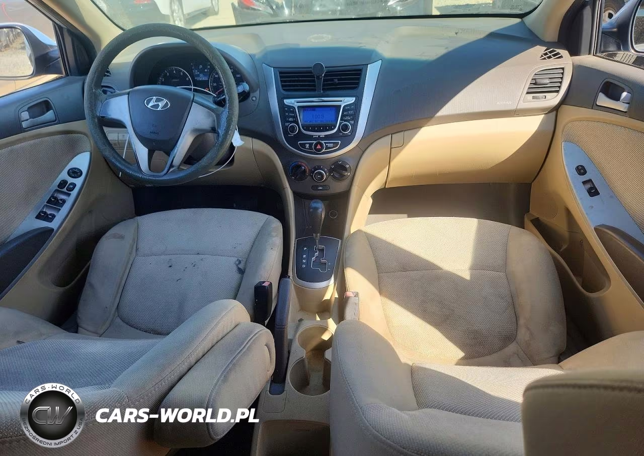 2013 Hyundai Accent Gls VIN:KMHCT4AE7DU312364 - 8