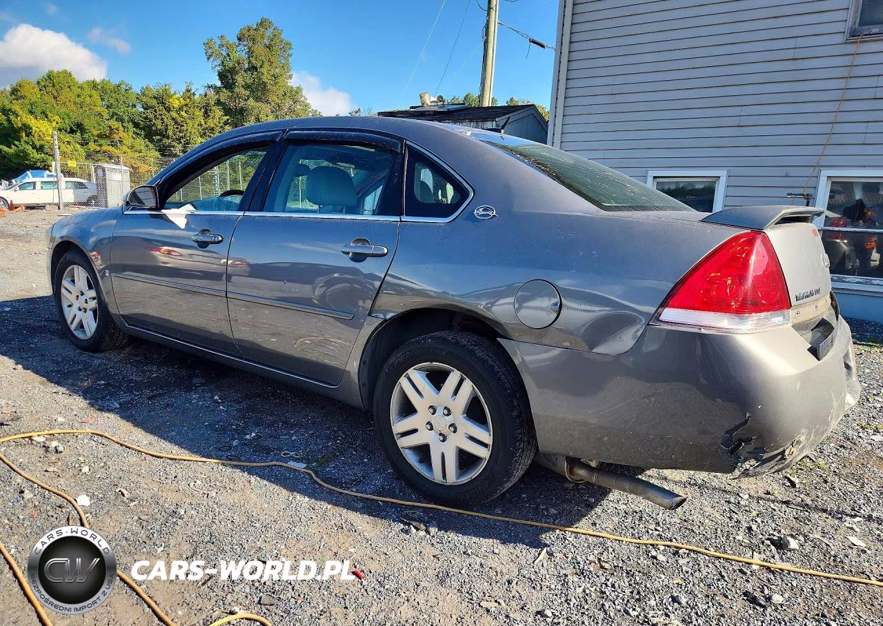 2006 Chevrolet Impala Ltz VIN:2G1WU581469381092 - 2
