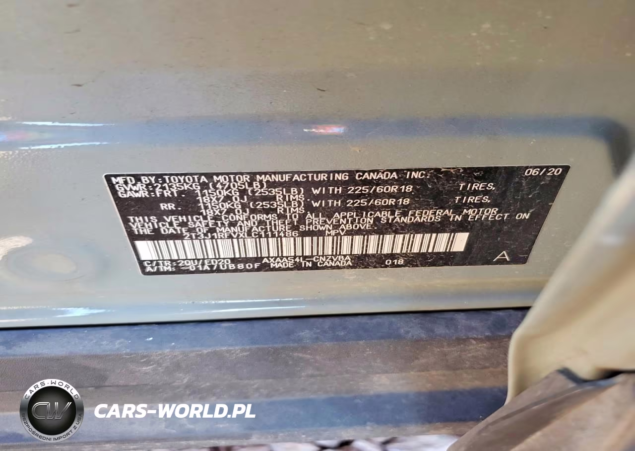 2020 Toyota Rav4 Trd Off-Road VIN:2T3J1RFVXLC111486 - 13