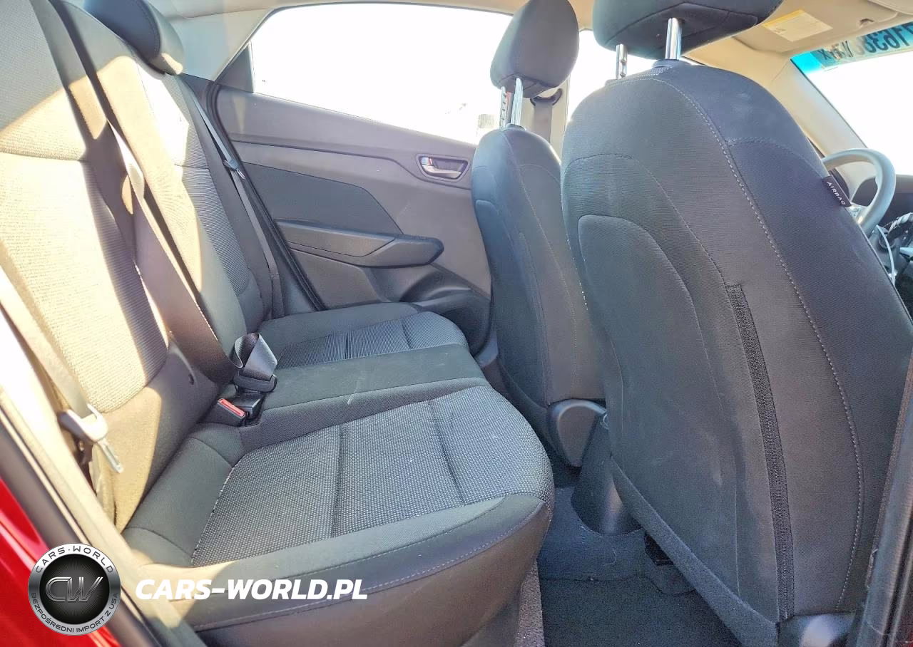 2022 Hyundai Accent Se VIN:3KPC24A66NE176910 - 10