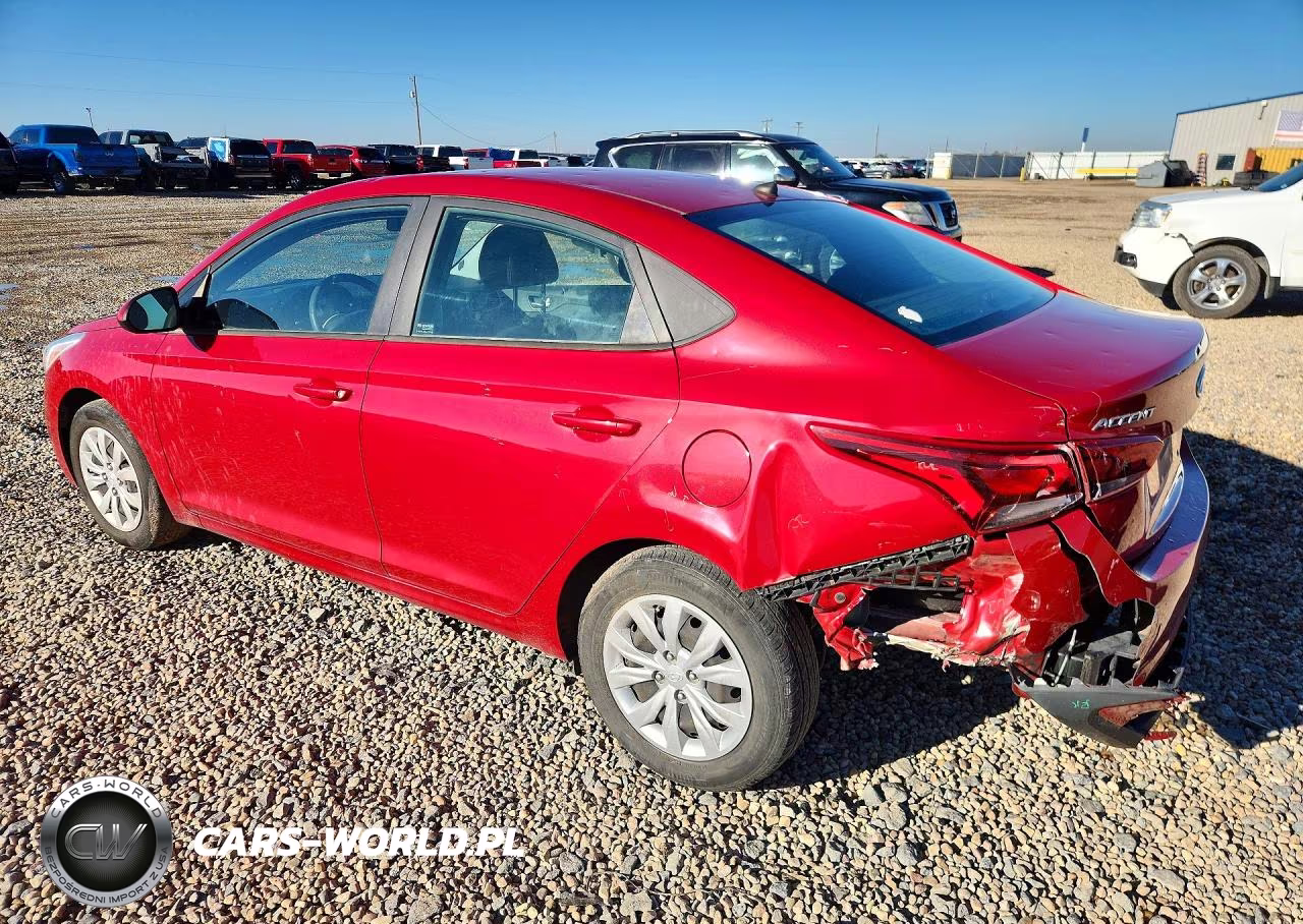 2022 Hyundai Accent Se VIN:3KPC24A66NE176910 - 2