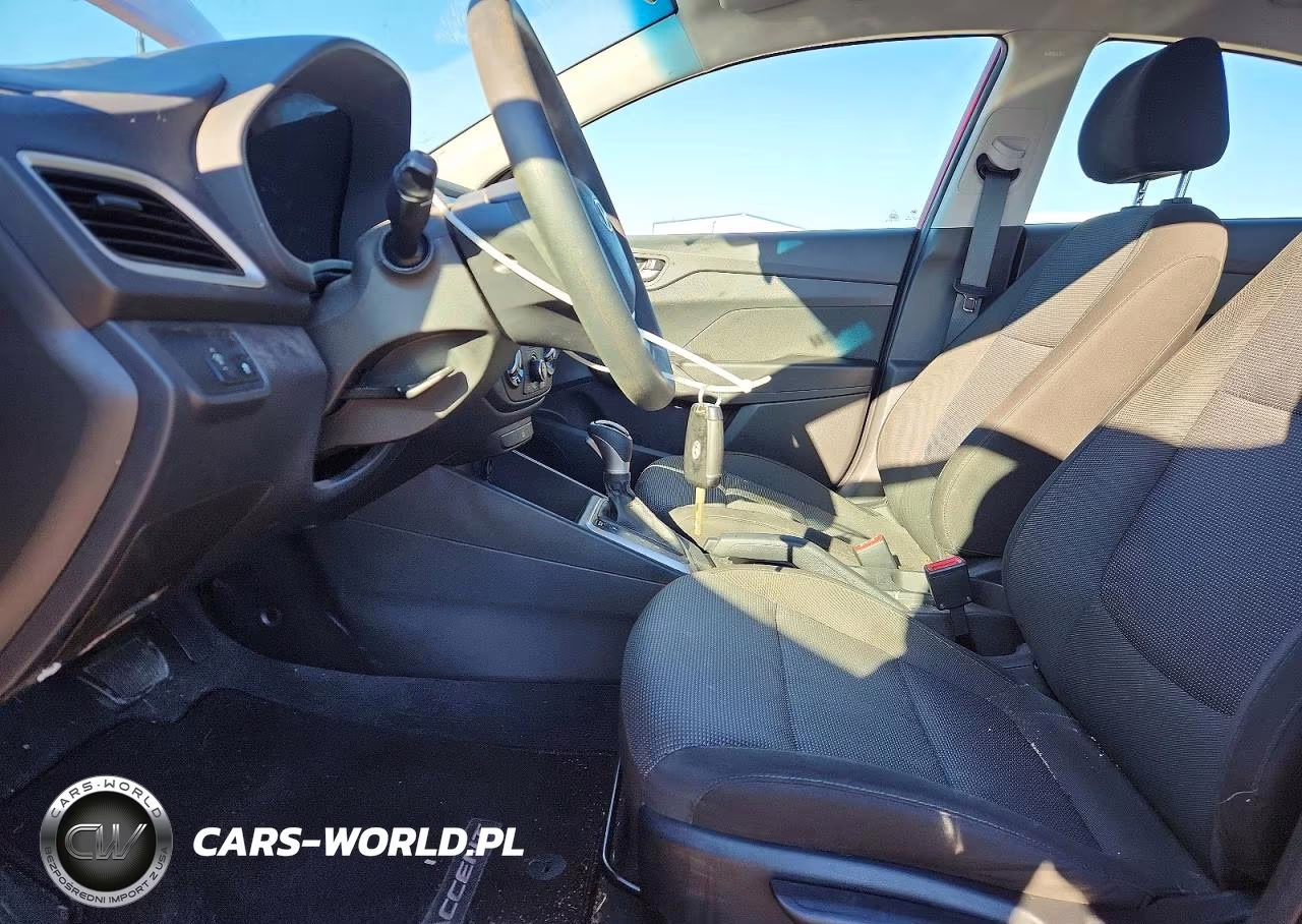2022 Hyundai Accent Se VIN:3KPC24A66NE176910 - 7