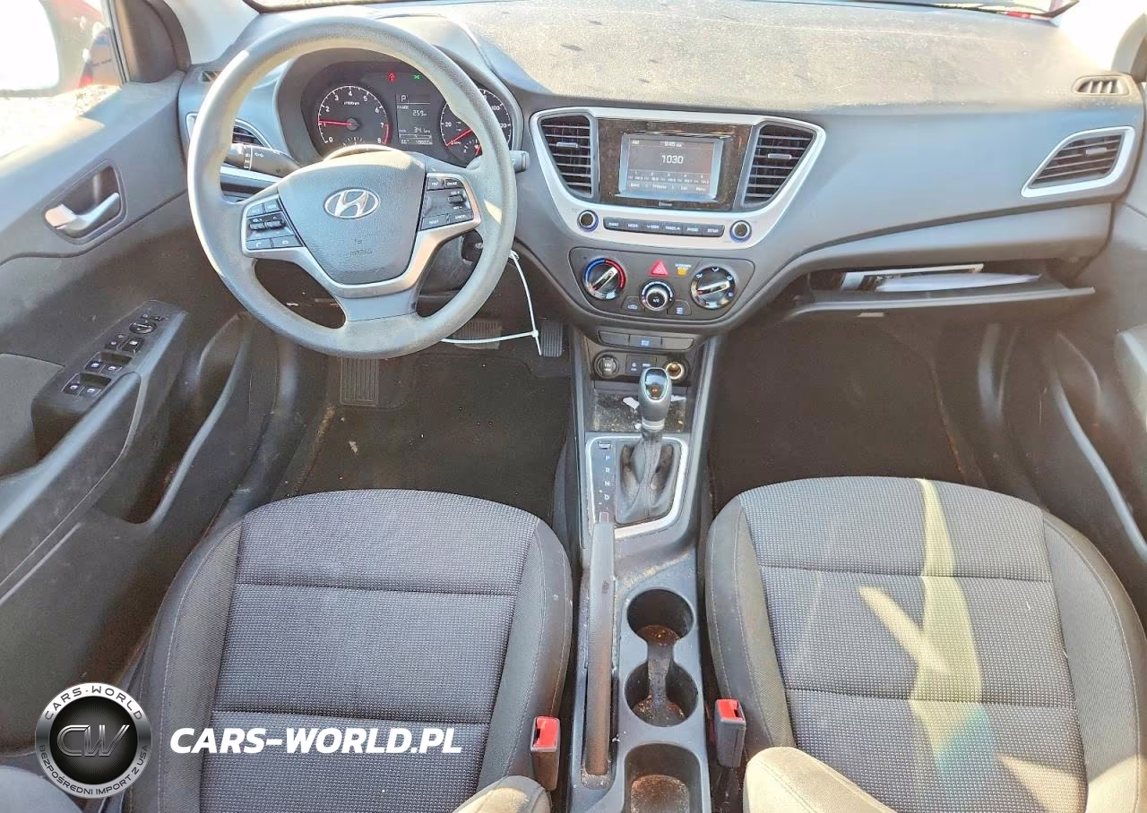 2022 Hyundai Accent Se VIN:3KPC24A66NE176910 - 8