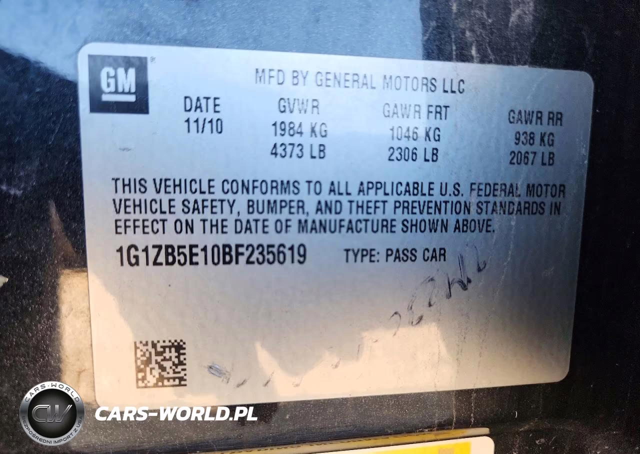 2011 Chevrolet Malibu Ls VIN:1G1ZB5E10BF235619 - 13