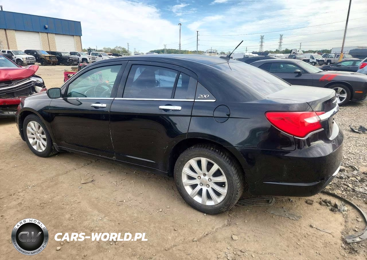 2014 Chrysler 200 Limited VIN:1C3CCBCG1EN158628 - 2