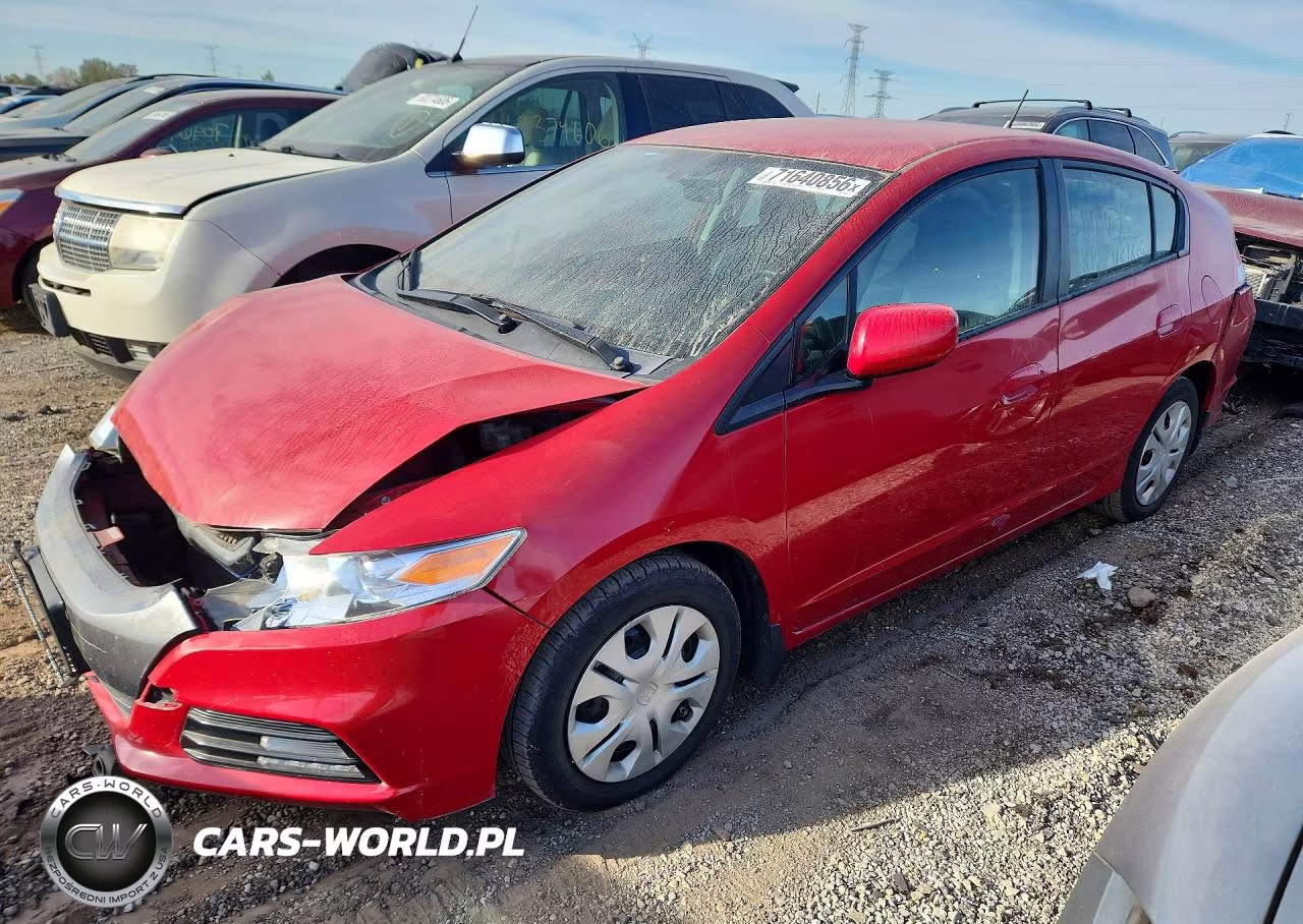 2012 Honda Insight Lx VIN:JHMZE2H58CS004521 - 1