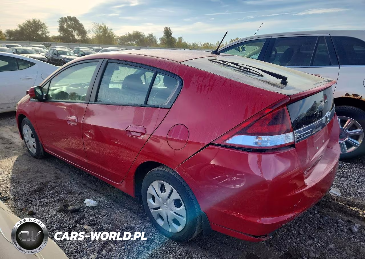 2012 Honda Insight Lx VIN:JHMZE2H58CS004521 - 2
