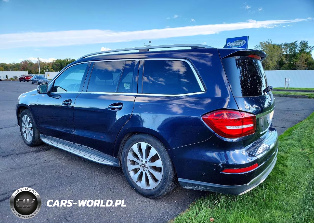 2017 Mercedes-Benz Gls 450 4Matic VIN:4JGDF6EE3HA931844 - 2