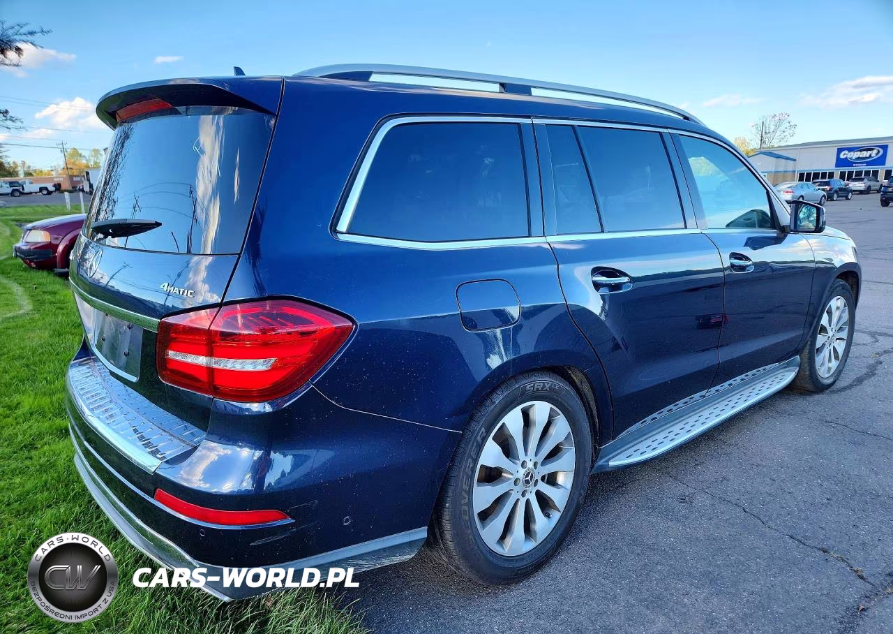 2017 Mercedes-Benz Gls 450 4Matic VIN:4JGDF6EE3HA931844 - 3