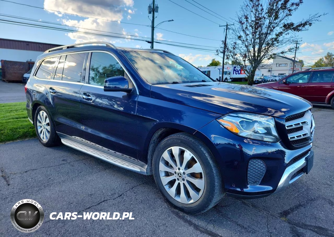 2017 Mercedes-Benz Gls 450 4Matic VIN:4JGDF6EE3HA931844 - 4