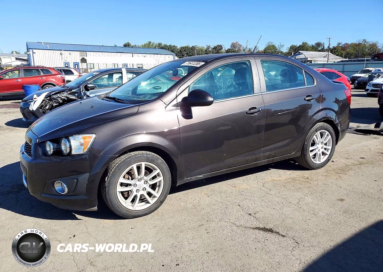 2014 Chevrolet Sonic Lt VIN:1G1JC5SGXE4225697 - 1
