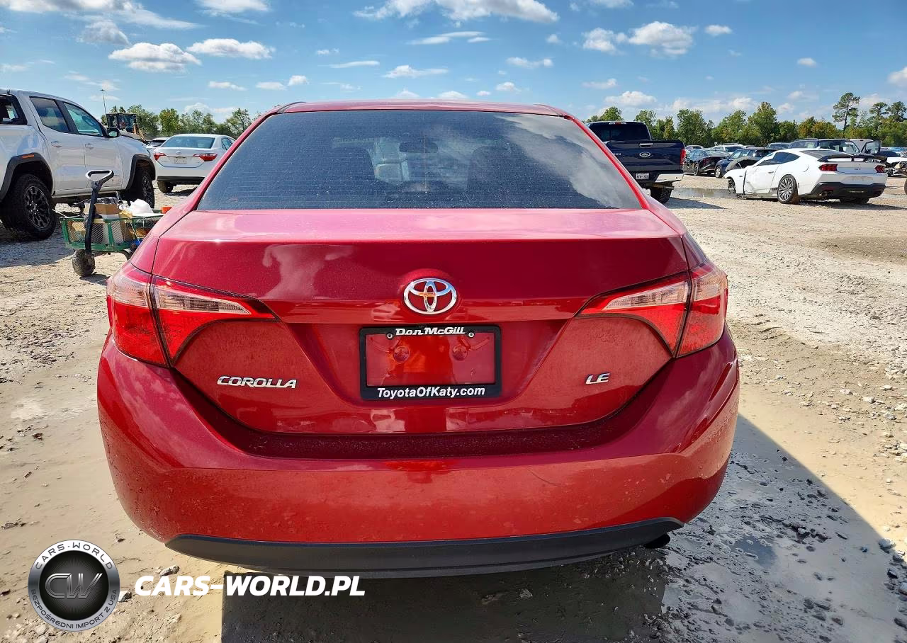2017 Toyota Corolla Le VIN:5YFBURHE1HP602909 - 6