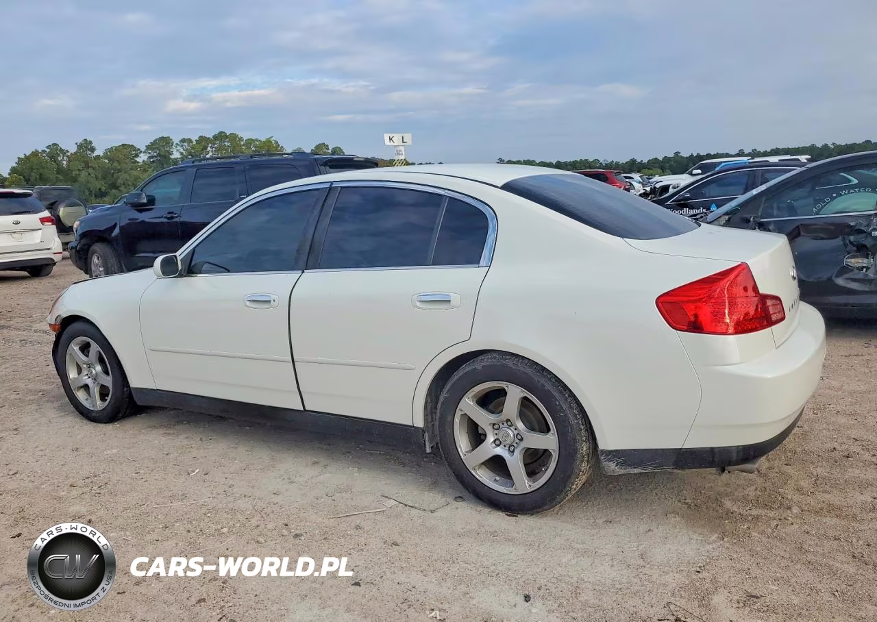 2004 Infiniti G35 Base VIN:JNKCV51E84M609842 - 2