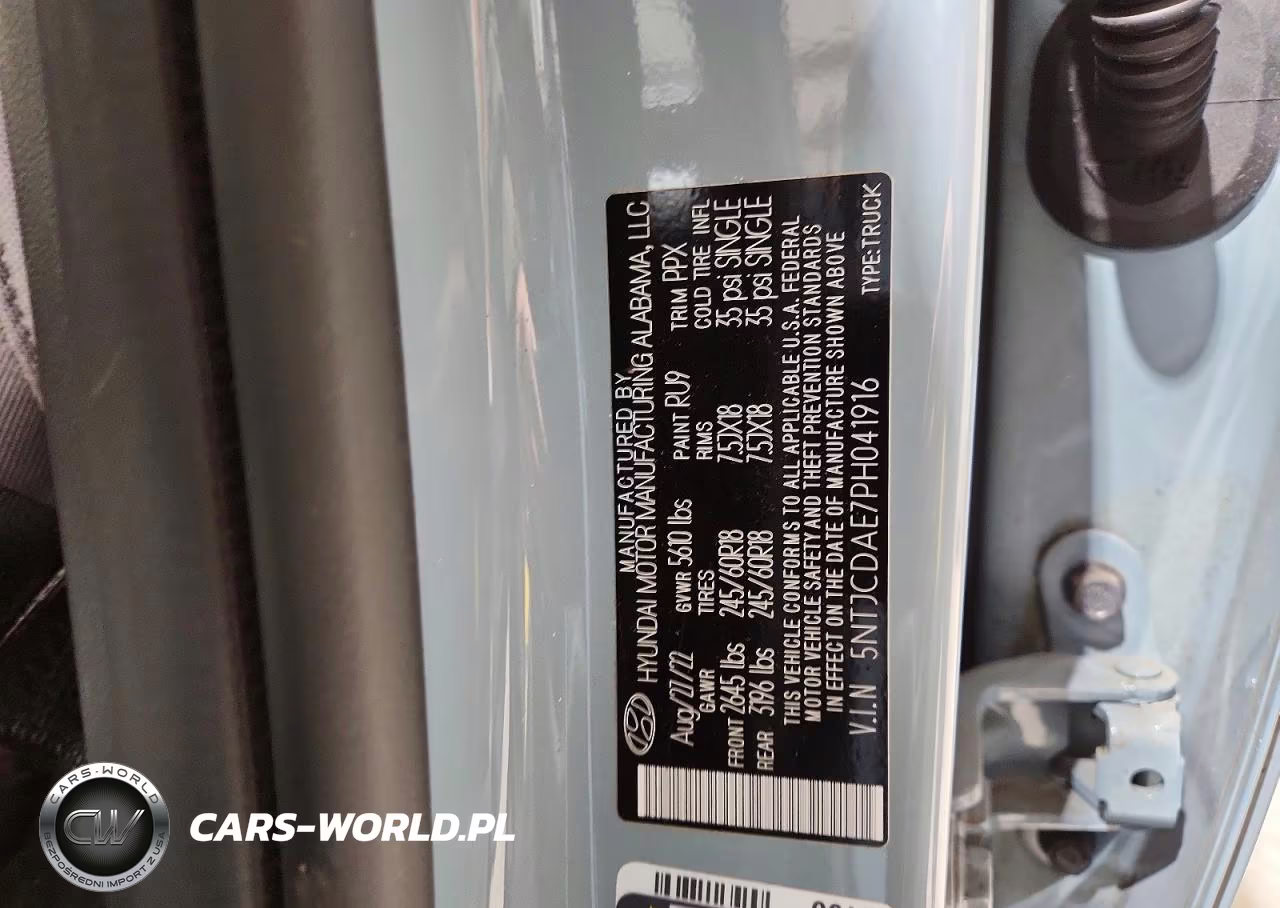 2023 Hyundai Santa Cruz Sel VIN:5NTJCDAE7PH041916 - 12