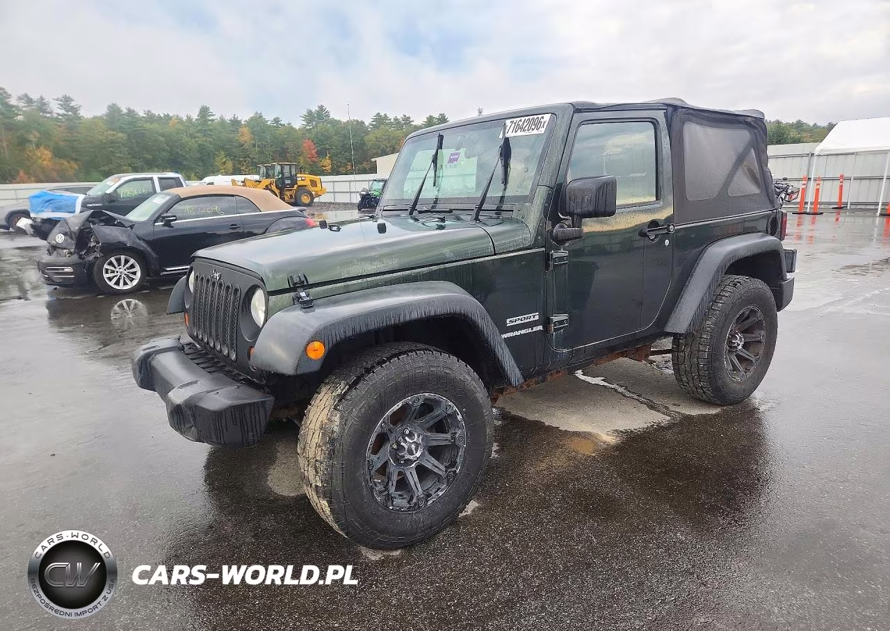 2010 Jeep Wrangler Sport VIN:1J4AA2D11AL124482 - 1
