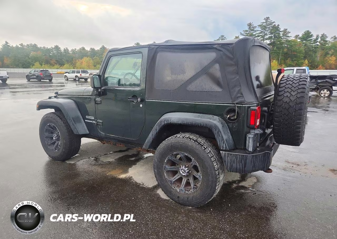 2010 Jeep Wrangler Sport VIN:1J4AA2D11AL124482 - 2
