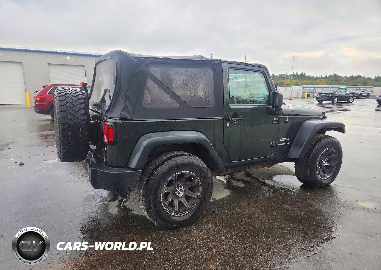 2010 Jeep Wrangler Sport VIN:1J4AA2D11AL124482 - 3