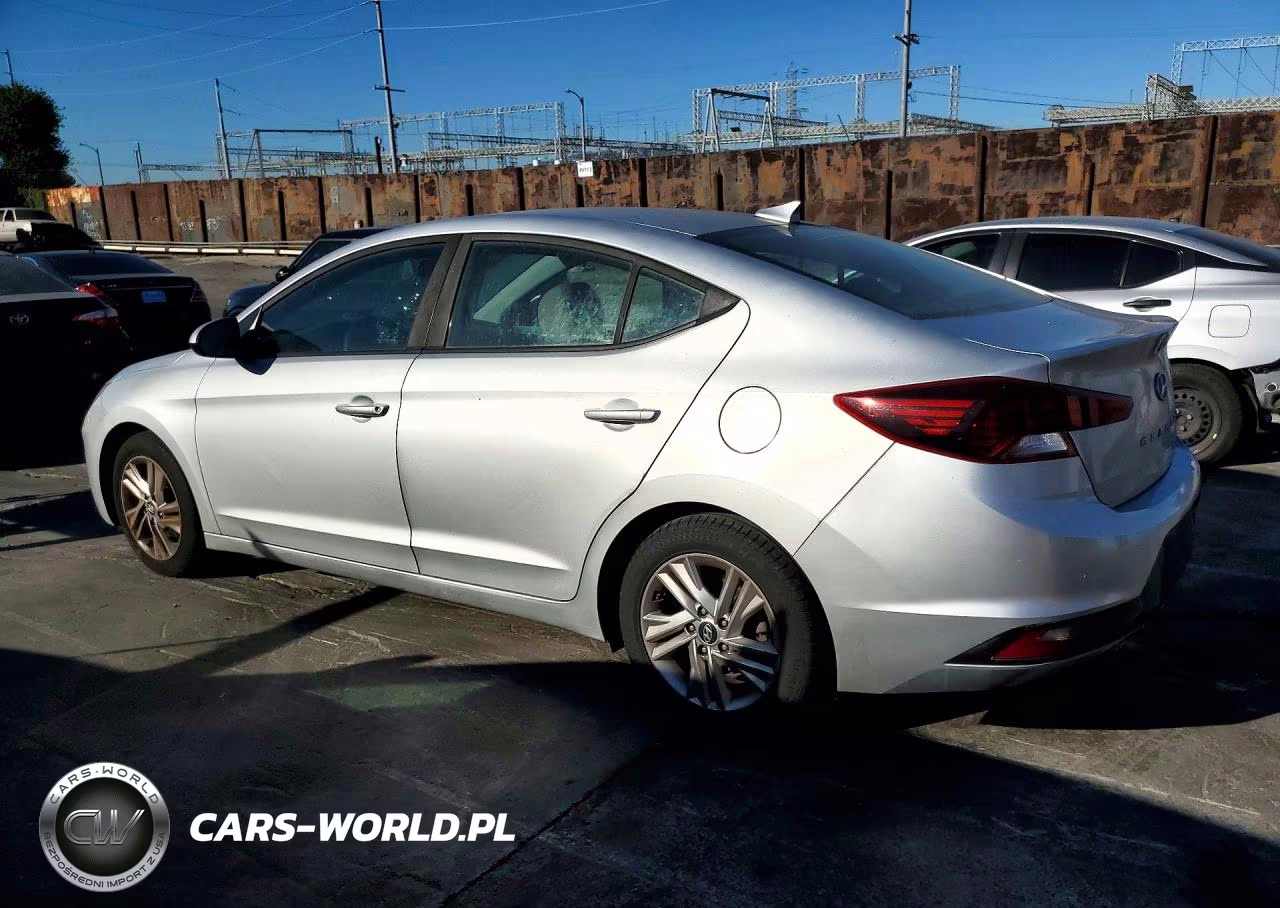2019 Hyundai Elantra Sel VIN:KMHD84LF7KU755980 - 2