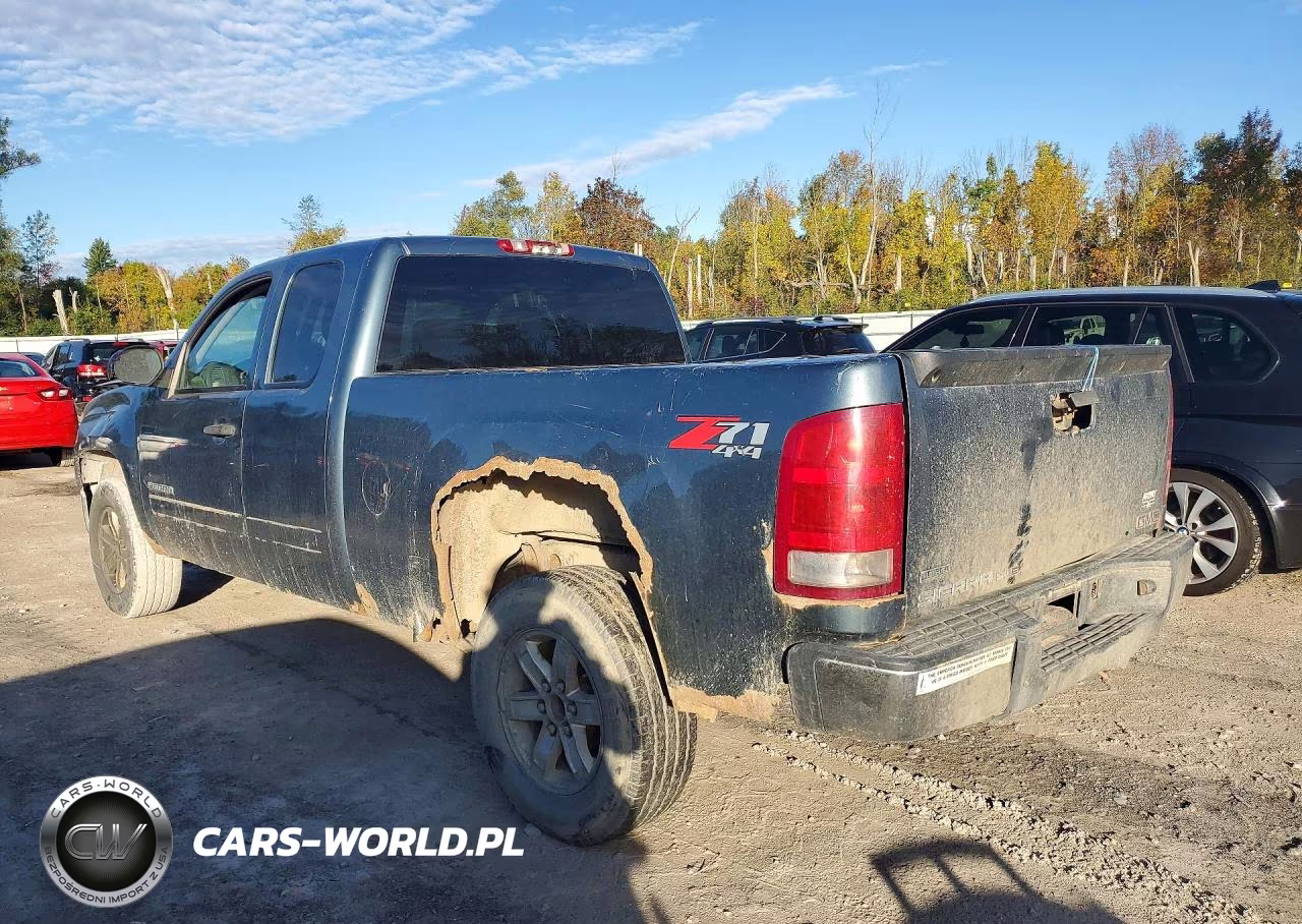 2012 GMC Sierra K1500 Sle VIN:1GTR2VE78CZ140947 - 2