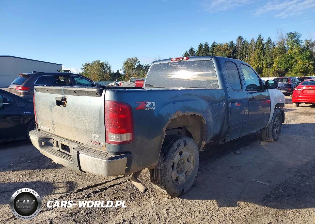 2012 GMC Sierra K1500 Sle VIN:1GTR2VE78CZ140947 - 3
