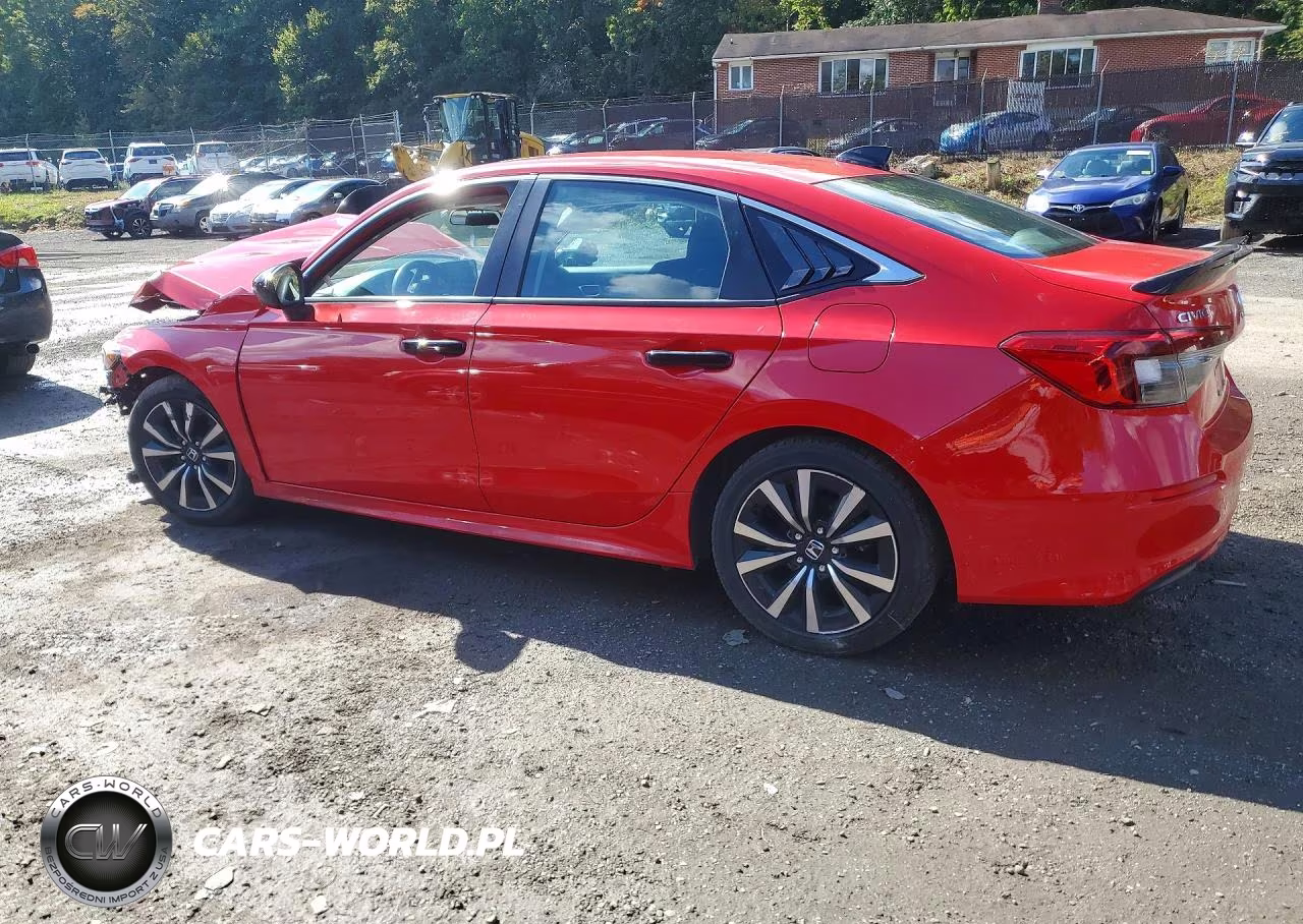 2022 Honda Civic Ex VIN:2HGFE1F72NH325727 - 2