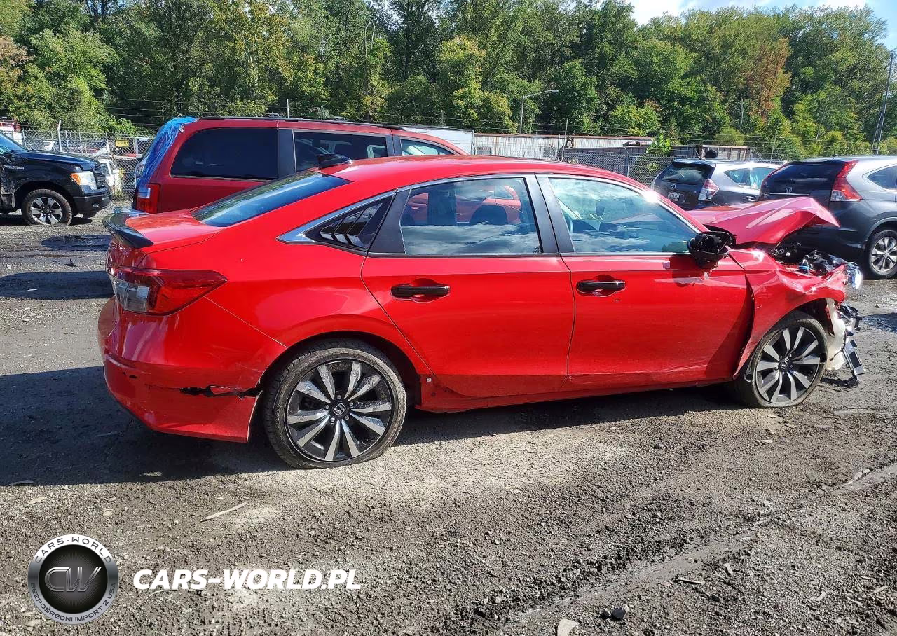 2022 Honda Civic Ex VIN:2HGFE1F72NH325727 - 3