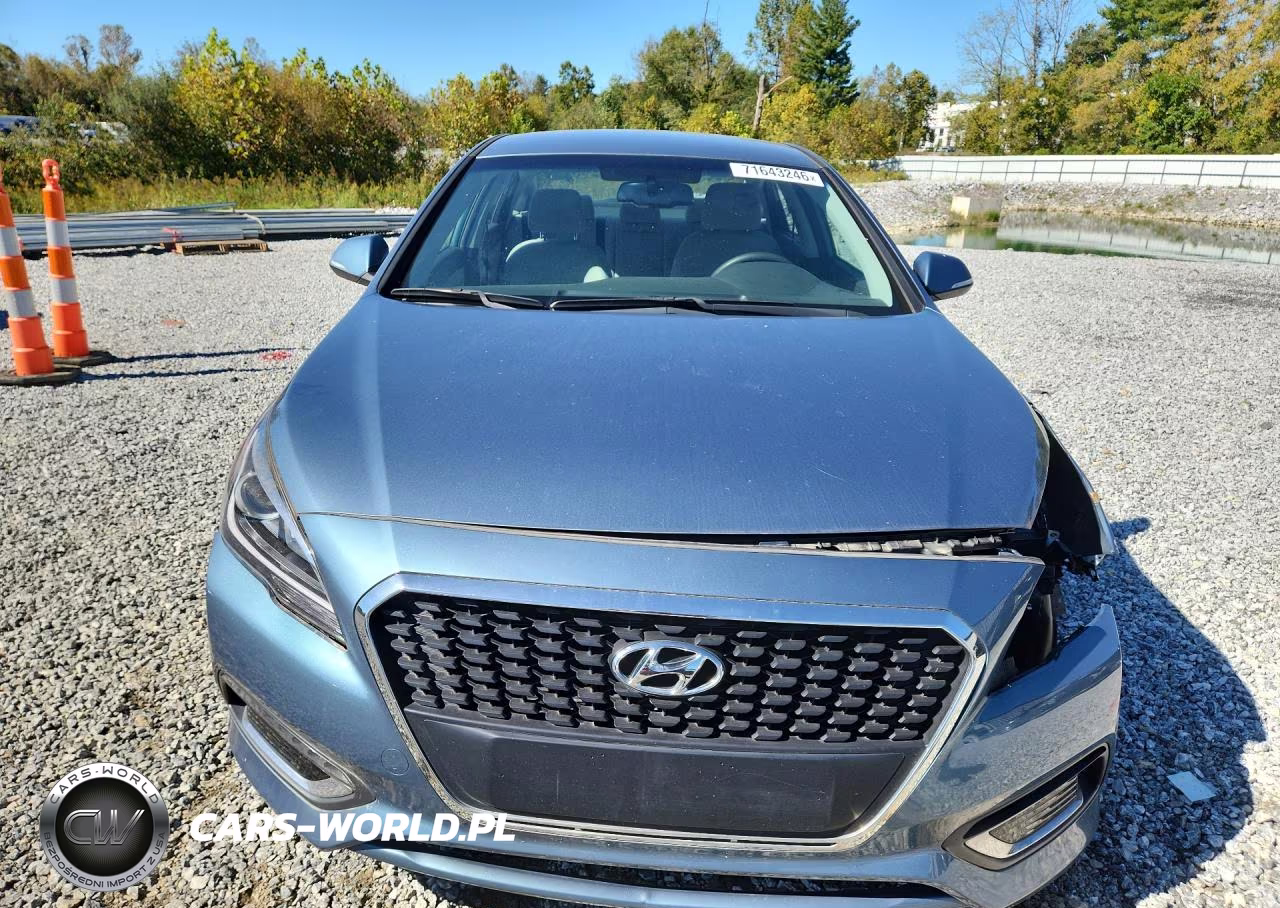 2016 Hyundai Sonata Hybrid Se VIN:KMHE24L14GA041002 - 5