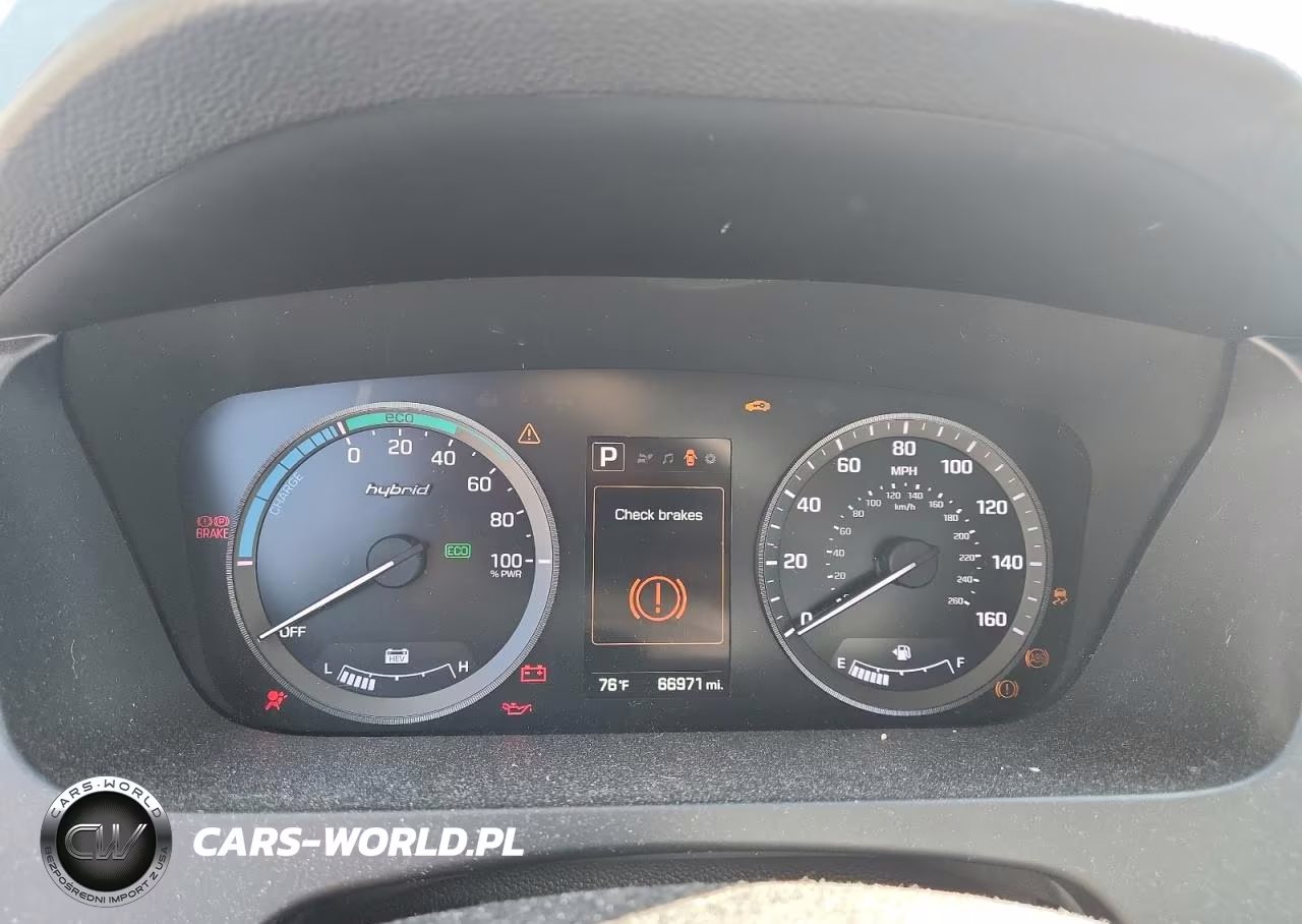2016 Hyundai Sonata Hybrid Se VIN:KMHE24L14GA041002 - 9