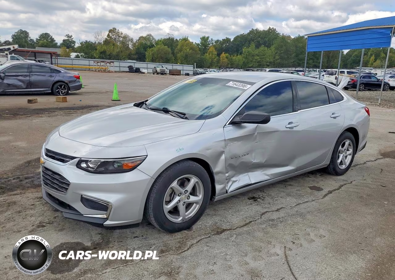 2018 Chevrolet Malibu Ls VIN:1G1ZB5ST9JF283205 - 1