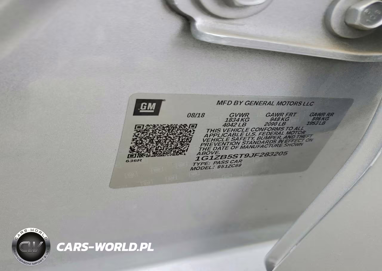 2018 Chevrolet Malibu Ls VIN:1G1ZB5ST9JF283205 - 12